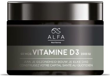 Vitamine D3 - 2000 UI - Ondersteunt Botten en Spierfunctie