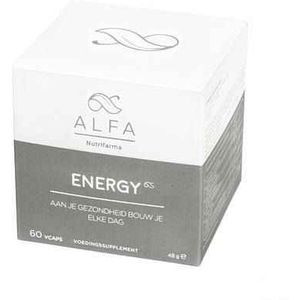 Nutrifarma Alfa Energy Capsules 60 stuks