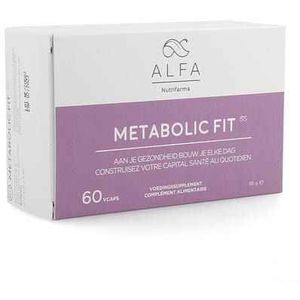 Alfa Metabolic Fit V-Caps 60  -  Nutrifarma