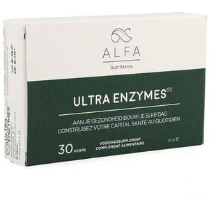 Alfa Ultra Enzymes Vcaps 30  -  Nutrifarma