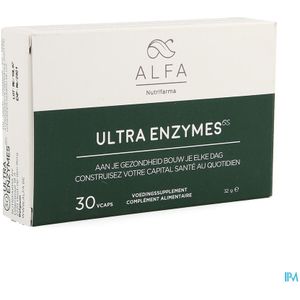 Enzymen - Alfa - Ondersteuning van Vertering - 100 Capsules