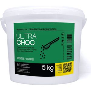 Pool-Care - Chloorshock - Chloorgranulaat - Ultra Choc Chloorgranulaat 5 KG
