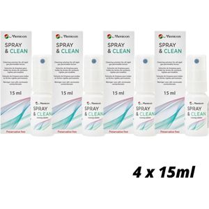 Menicon Spray&Clean 4x15ml