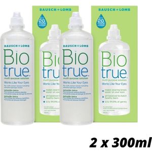 Biotrue multi-purpose solution 2x300ml