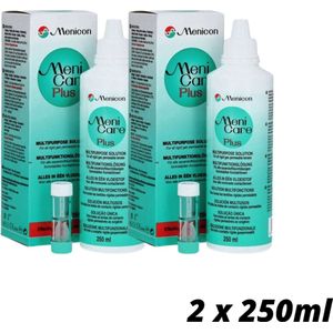 Menicare PLUS - Lenzenvloeistof - 2x 250ml