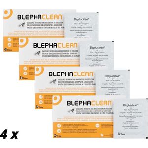Blephaclean - steriele compres - 4x20 stuks
