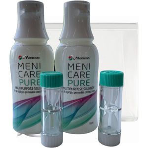 Menicare pure reisverpakking 2x70ml