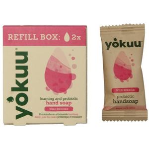 Yokuu - Handzeep - Wild Berries - Probiotisch - Refill Box (2st)