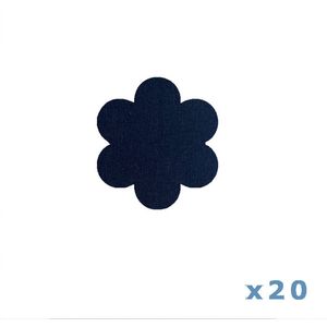 tinsulin - fixtape sensorpleister bloempleister Simplera - Dexcom G7 - Freestyle Libre 3 - zwart - set van 20 stuks