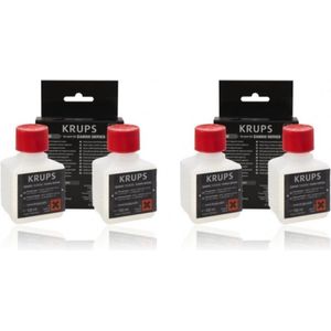 Krups Reinigingmiddel Xs900010 - 4 flesjes - melksysteemreiniger