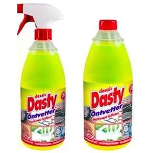 Dasty Ontvetter - Keukenreiniger - 1x Spuitfles - 1 x Navulling - totaal 2x 1000ml