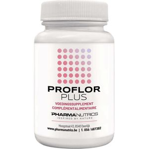 PROFLOR PLUS 30 v-caps - Pharmanutrics - Probiotica complex - Darmen - Weerstand // Natuurlijk Complex // Hypo-allergeen