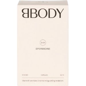 Bbody - Spermidine Supplement - 30 Capsules - Tarwekiemextract - Vitamine B1 - Zink