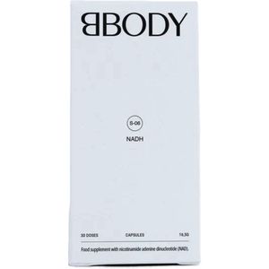 BBODY - NADH Capsules - 90mg - 60 Stuks