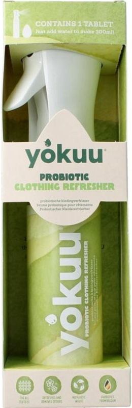 Yokuu Probiotische kledingopfrisser startkit parel+spray 1 Stuks