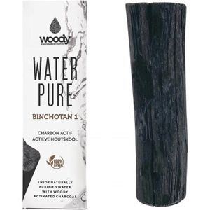 Woody Water Pure Binchotan actieve houtskool Stick 1 stuks
