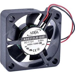 CYRMZAY Koelventilator voor ADDA AD0312LB-G50 30 * 30 * 10MM 3CM 12V 0.06A 2Pin Koelventilator