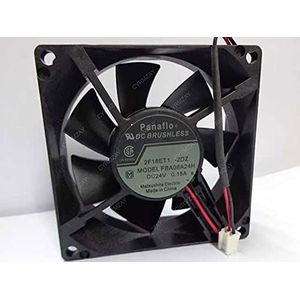 CYRMZAY Koelventilator voor Panaflo FBA08A24H 8CM 8025 24V 0.15A 2Pin Koelventilator