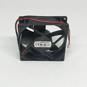 CYRMZAY Koelventilator voor DELTA DSB0812M 80 * 80 * 25MM 12V 0.14A 8CM 2Pin Koelventilator