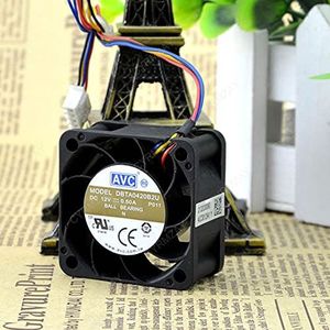 CYRMZAY Koelventilator voor AVC DBTA0420B2U 12V 0.50A 4-Wire 4020 PWM high-speed Koelventilator