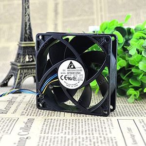 CYRMZAY Koelventilator voor Delta AFB0812SH 12V 0.51A 8025 4-Wire PWM Koelventilator