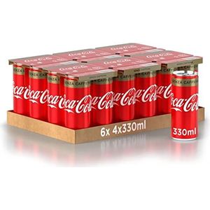 Coca-Cola - Senza Caffeina - Blikjes - 330 ml - Koffievrij