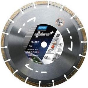 Norton Clipper 70184602019 Pro 4X4 Explorer Diamantzaagblad - 125 x 22,23mm