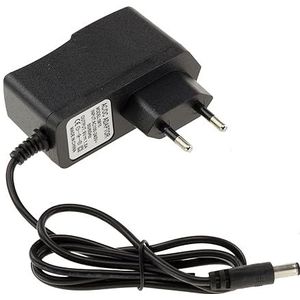 KALEA-INFORMATIQUE Voeding 220 V naar 9 V DC 1 A met stekker 2,5 mm x 5,5 mm (binnen/buitendiameter)