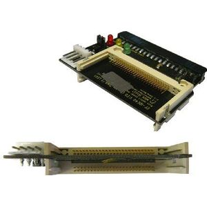 Kalea Informatique Adapter voor de montage van 2 kaarten Compact Flash CF DMA of UDMA rechtstreeks in de IDE poort van het moederbord (IDE 3,5 inch, 40 aansluitingen)