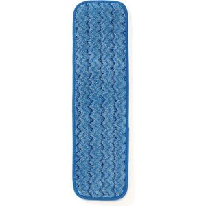 Rubbermaid Hygen Microvezel vlakmop 40cm, blauw met kleurcodeband - R050650