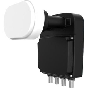 Inverto - Quad Monoblock 3 - LNB - Zwart - 23 mm - 40 mm