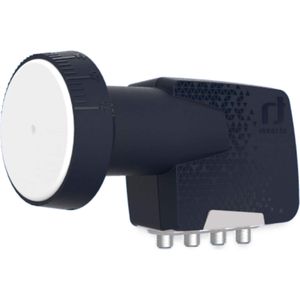 inverto IDLB-QTL410-PREMU-OPN Quattro LNB (Quattro LNB, 40 mm), LNB, Zwart