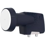 Inverto PREMIUM Twin LNB Aantal gebruikers: 2 Feed-opname: 40 mm Zwart, Wit