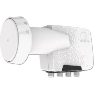 inverto Home Pro Quad (Quad LNB, 40 mm), LNB, Wit