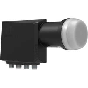Inverto IDLT-QTL412-ULTRA-OPN Quattro-LNB Aantal gebruikers: 4 Feed-opname: 40 mm Zwart