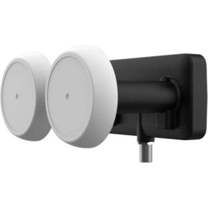 Inverto - IDLM-SIM410 - LNB - Zwart - Enkel Monoblok 23 mm voor Satellietantennes