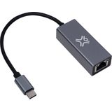 XtremeMac USB-C naar Ethernet Adapter - 1000 Mbps - Grijs