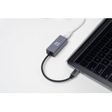 XtremeMac USB-C naar Ethernet Adapter - 1000 Mbps - Grijs
