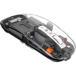 XtremeMac - Draadloze Muis - Grijs - Ergonomisch Ontwerp - Oplaadbaar