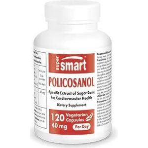 Policosanol – Natuurlijk Afkomstig van Suikerriet – Helpt het Cholesterolgehalte te Reguleren – Vegan – SuperSmart