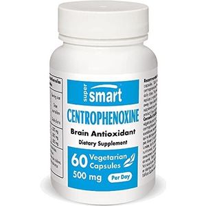 Supersmart - Centrophenoxine 250 mg - Verbazingwekkend voor geheugen & focus - Hersenbooster - Enig Natuurlijk Excipiënt | Non-GMO & Gluten Vrij - 60 Vegetarische Capsules.