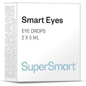 Supersmart - Smart Eyes - Oogdruppels - 1% N-acetyl-L-carnosine - 2 verpakkingen van 5 ml