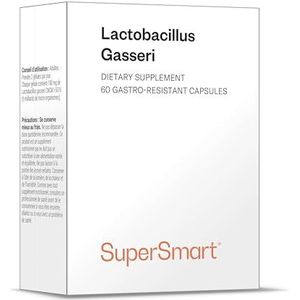 Supersmart - Probiotic Strain - Lactobacillus Gasseri - 60 Capsules - 6 miljard micro-organismen per dag