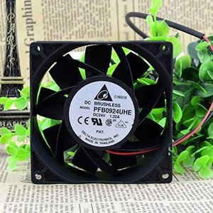 PFB0924UHE DC24V 1.22A 2wire DELTA 92 * 92 * 38mm inverter cooling fan