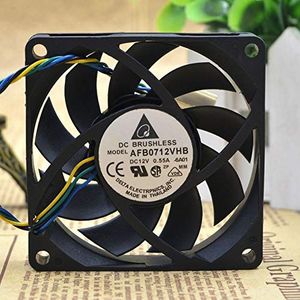 7CM 7015 AFB0712VHB 4-wire PWM automatic temperature control CPU cooling fan