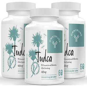 TUDCA Lever Support Supplement - 1000mg per portie, Tauroursodeoxycholic Acid voor Detox en Cleanse 180 Capsules