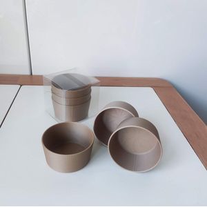 Set van 3 kommetjes conisch, diameter 80mm