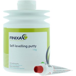 FINIXA GAP25 Ultra gladde zelfnivellerende 2 componenten polyester afwerkplamuur 1kg inclusief verharder