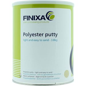 FINIXA Polyester Putty - 3,8kg - Hoge Vulling en Duurzaam