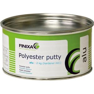 Finixa Polyester plamuur ALU 2 kg + verharder